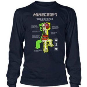 The creeper-creepus explodus Long Sleeve T-Shirt Size YM